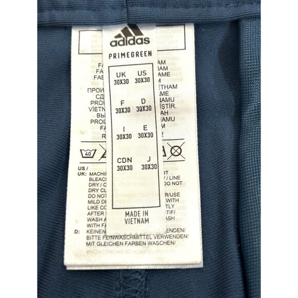 Adidas Men’s Navy Blue Golf Casual Pants 30 x 30 GM3494 Pockets Loops Logo Woven - Picture 3 of 16